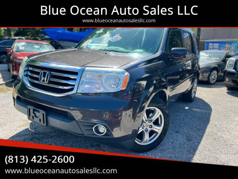 2013 Honda Pilot for sale at Blue Ocean Auto Sales LLC in Tampa FL