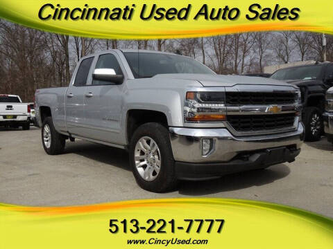 2018 Chevrolet Silverado 1500 for sale at Cincinnati Used Auto Sales in Cincinnati OH