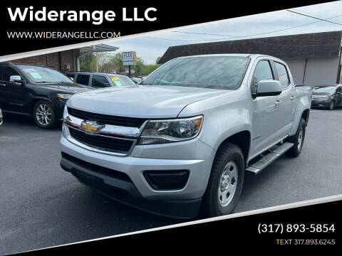 2018 Chevrolet Colorado for sale at Widerange LLC in Greenwood IN