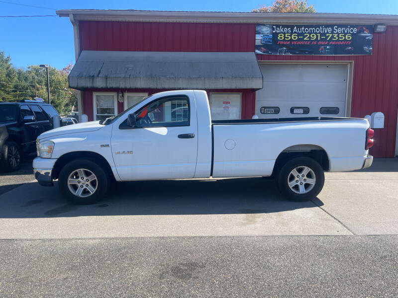 2008 Dodge Ram Pickup 1500 for sale at JWP Auto Sales,LLC in Maple Shade NJ