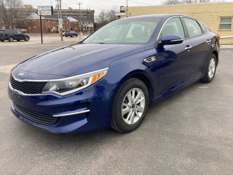 2018 Kia Optima for sale at RABIDEAU'S AUTO MART in Green Bay WI