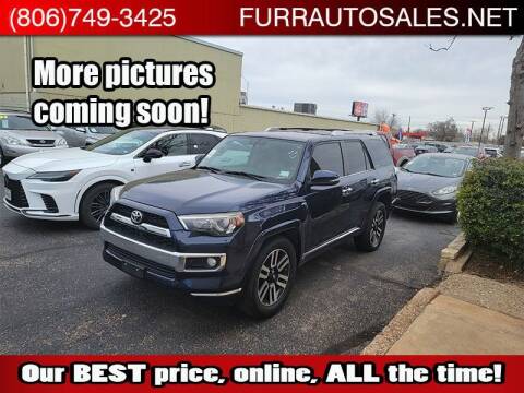 2014 Toyota 4Runner for sale at FURR AUTO SALES in Lubbock TX