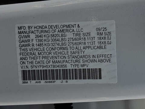 2026 Honda Passport TrailSport Blackout