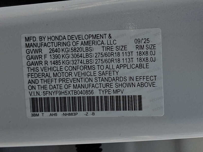 2026 Honda Passport TrailSport Blackout