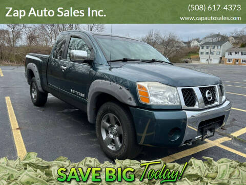 2005 Nissan Titan for sale at Zap Auto Sales Inc. in Fall River MA