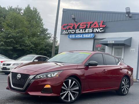 2020 Nissan Altima for sale at Crystal Auto Sales Inc in Nashville TN