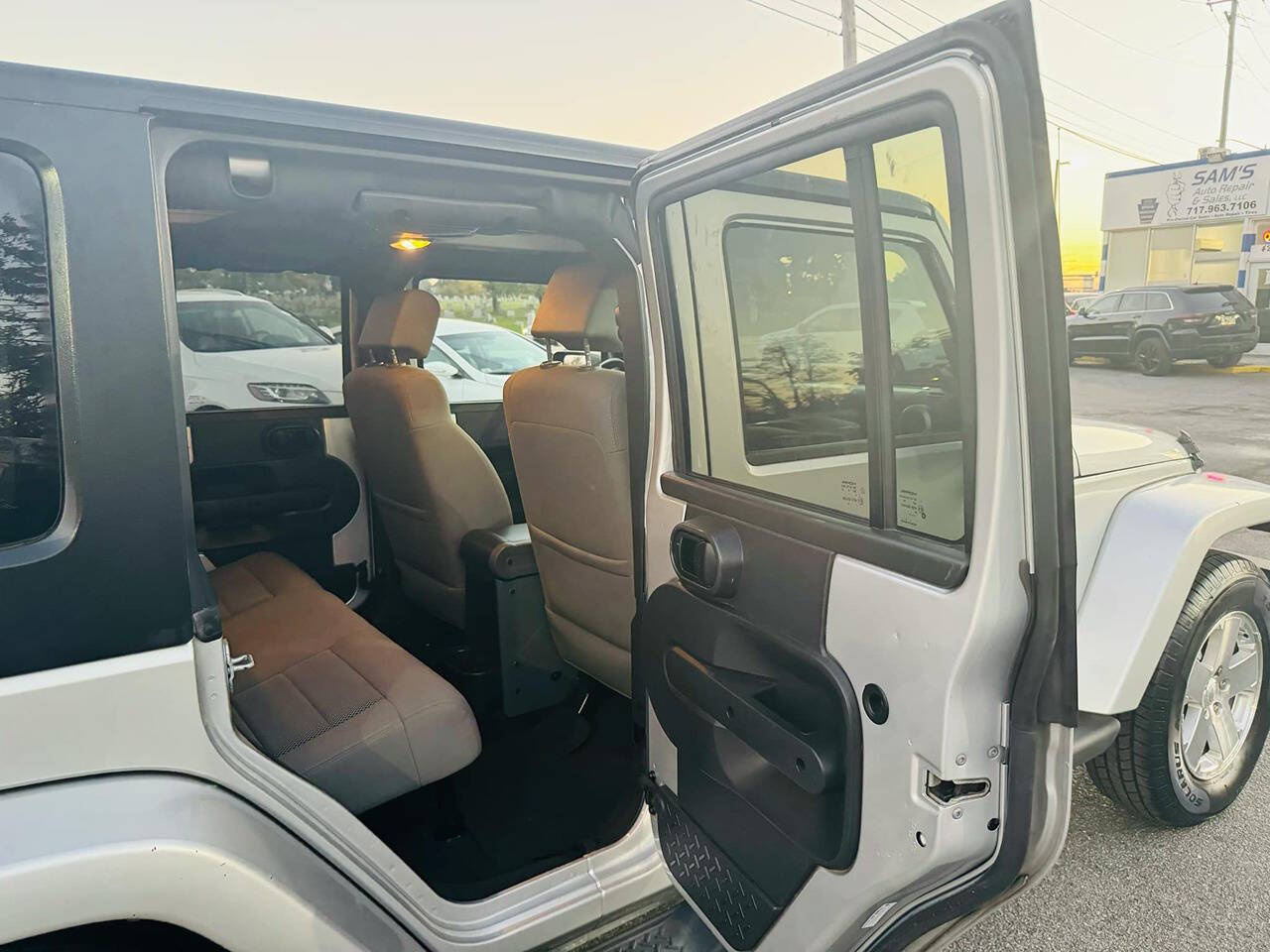 2008 Jeep Wrangler Unlimited for sale at Sams Auto Repair & Sales LLC in Harrisburg, PA