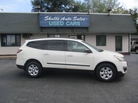 2015 Chevrolet Traverse for sale at SHULTS AUTO SALES INC. in Crystal Lake IL