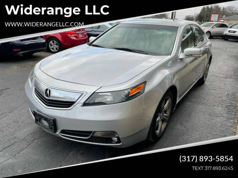 2013 Acura TL for sale at Widerange LLC in Greenwood IN