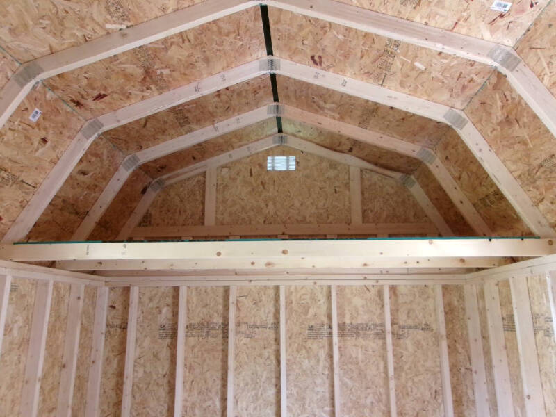10 x 16 lofted barn