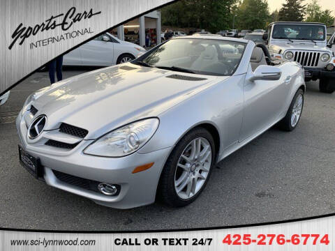 2009 Mercedes-Benz SLK for sale at Sports Cars International in Lynnwood WA