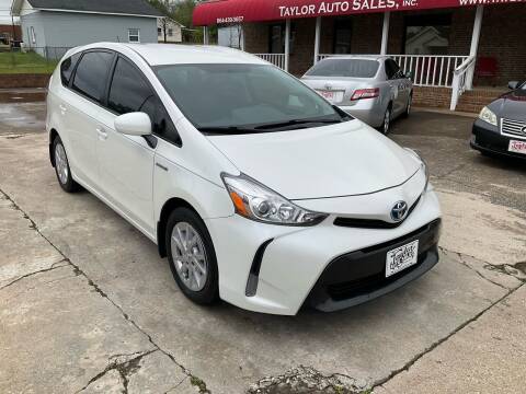 2017 Toyota Prius v for sale at Taylor Auto Sales Inc in Lyman SC