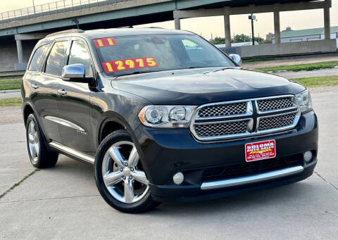 2011 Dodge Durango for sale at SOLOMA AUTO SALES in Grand Island NE