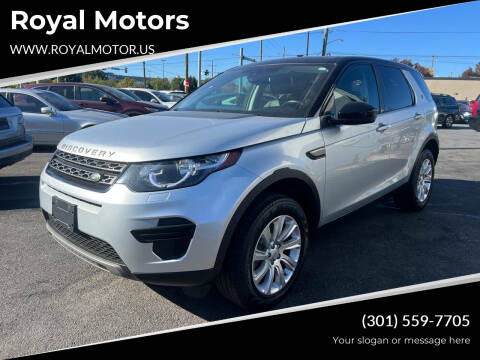 2018 Land Rover Discovery Sport for sale at Royal Motors in Hyattsville MD