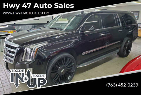 2015 Cadillac Escalade ESV for sale at Hwy 47 Auto Sales in Saint Francis MN