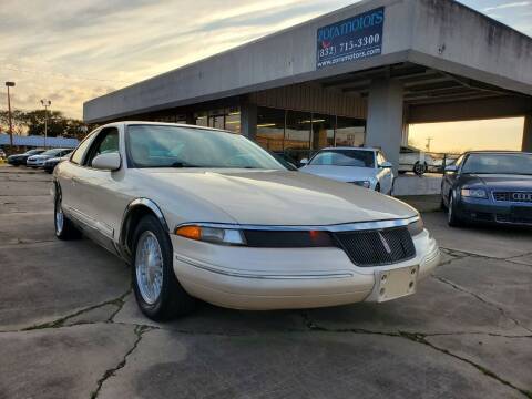 1995 Lincoln Mark VIII for sale at ZORA MOTORS in Rosenberg TX