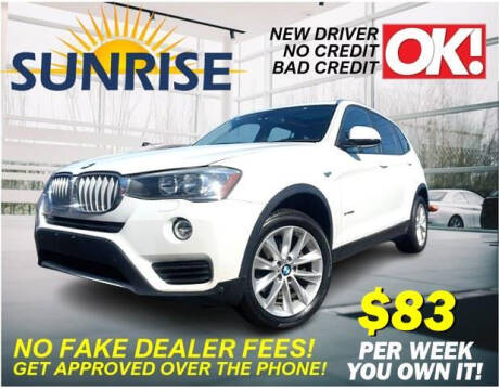 2017 BMW X3 for sale at AUTOFYND in Elmont NY