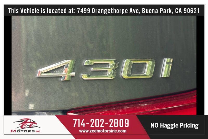 2018 BMW 4 Series 430i