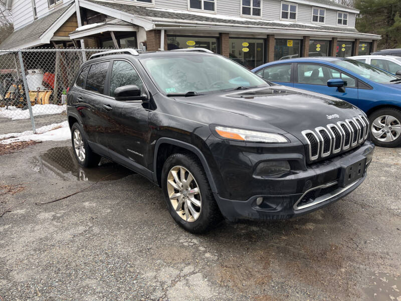 2014 Jeep Cherokee for sale at Oxford Auto Sales in North Oxford MA