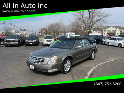 2010 Cadillac DTS for sale at All In Auto Inc in Palatine IL
