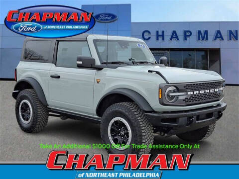 2022 Ford Bronco for sale at CHAPMAN FORD NORTHEAST PHILADELPHIA in Philadelphia PA