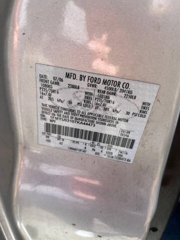 2007 Ford Escape XLT