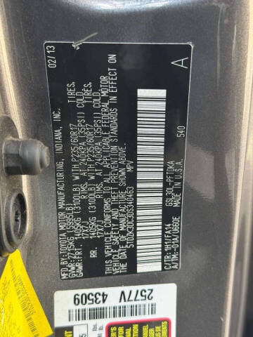 2013 Toyota Sienna L 7-Passenger