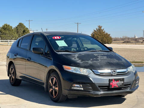 2012 Honda Insight for sale at Chihuahua Auto Sales in Perryton TX