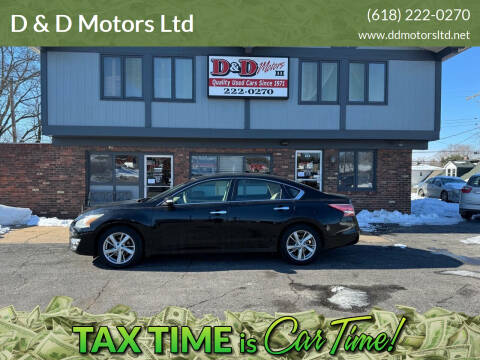 2013 Nissan Altima for sale at D & D Motors Ltd in Belleville IL