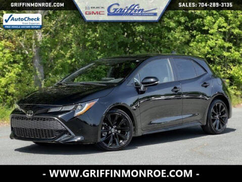 2022 Toyota Corolla Hatchback for sale at Griffin Buick GMC in Monroe NC