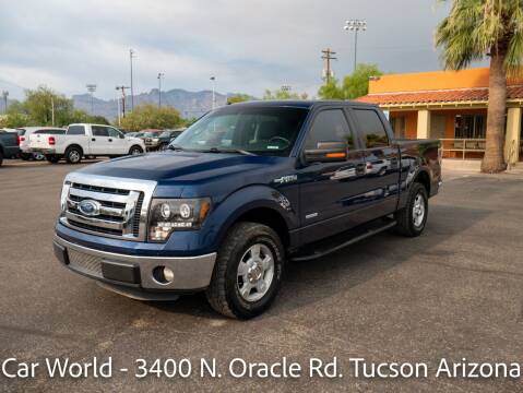 2011 Ford F-150 for sale at CAR WORLD in Tucson AZ