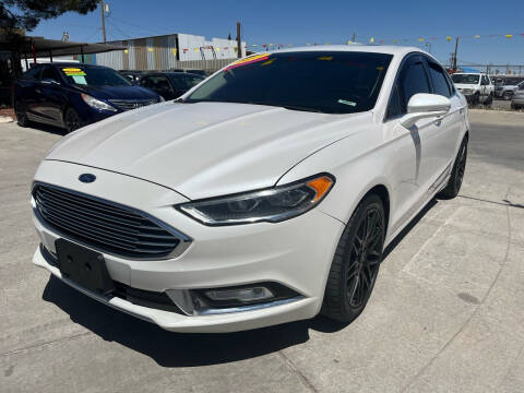 2017 Ford Fusion for sale at Kid Motors Inc in El Paso TX