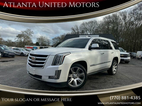 2016 Cadillac Escalade for sale at Atlanta United Motors in Jefferson GA