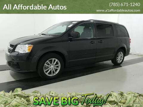 2015 Dodge Grand Caravan for sale at All Affordable Autos in Oakley KS