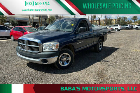 2007 Dodge Ram 1500 for sale at Baba's Motorsports, LLC in Phoenix AZ