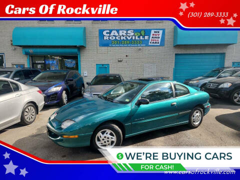 1998 Pontiac Sunfire for sale at Cars Of Rockville in Rockville MD