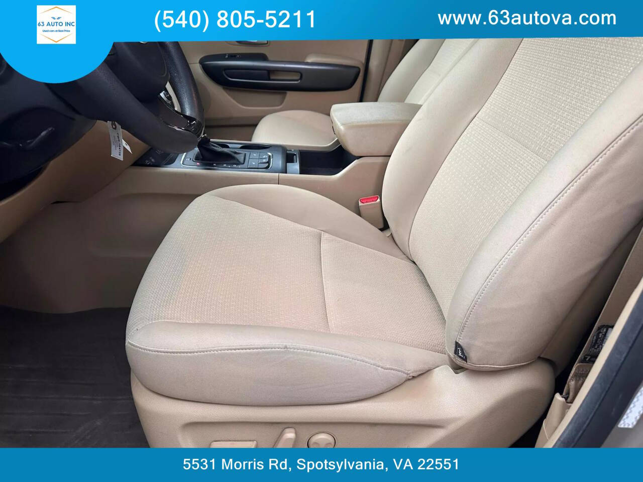 2016 Kia Sedona for sale at 63 Auto Inc in Spotsylvania, VA