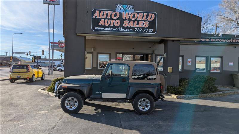 1995 Jeep Wrangler for sale at AUTO WORLD AUTO SALES in Rapid City SD