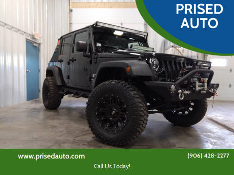 2007 Jeep Wrangler Unlimited for sale at PRISED AUTO in Gladstone MI