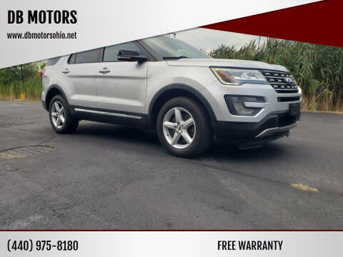 2016 Ford Explorer for sale at DB MOTORS in Eastlake OH