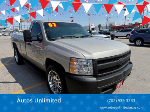 2007 Chevrolet Silverado 1500 Work Truck