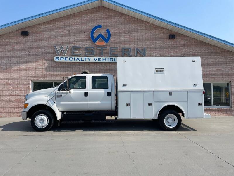 2011 Ford F650 Service Truck for sale at Western Specialty Vehicle Sales in Braidwood IL