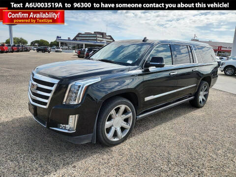 2016 Cadillac Escalade ESV for sale at POLLARD PRE-OWNED in Lubbock TX