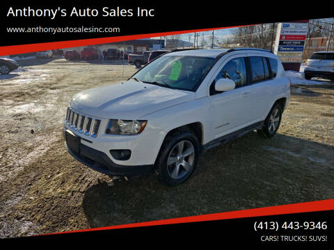 2016 Jeep Compass for sale at Anthony's Auto Sales Inc in Pittsfield MA