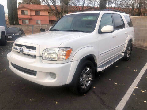 2006 Toyota Sequoia for sale at RECON GARAGE MOTORSPORTS in Saint George UT