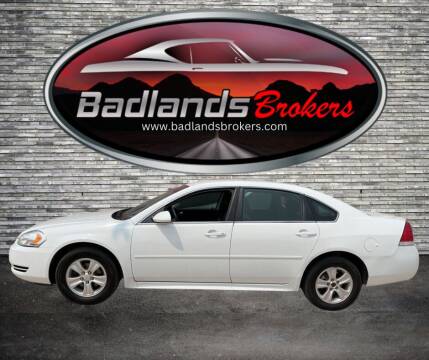2016 Chevrolet Impala Limited for sale at Badlands Brokers in Rapid City SD