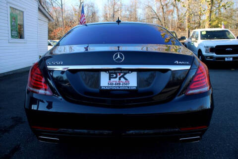 2016 Mercedes-Benz S-Class S 550 4MATIC