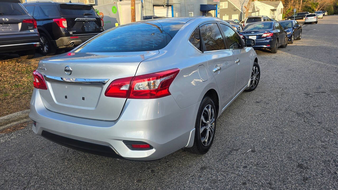 2017 Nissan Sentra for sale at Silver Motor Group in Durham, NC