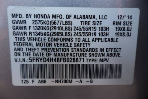 2015 Acura MDX SH-AWD w/Tech