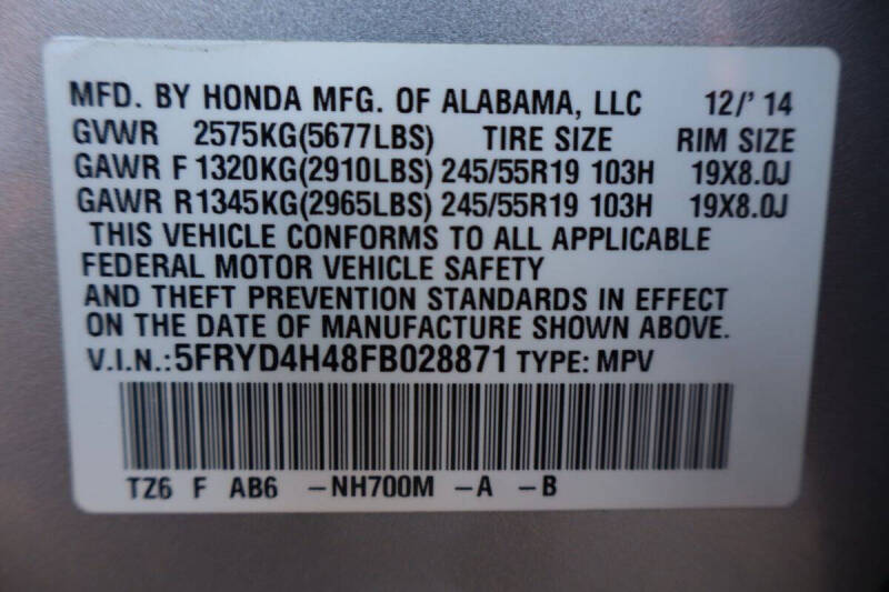 2015 Acura MDX SH-AWD w/Tech
